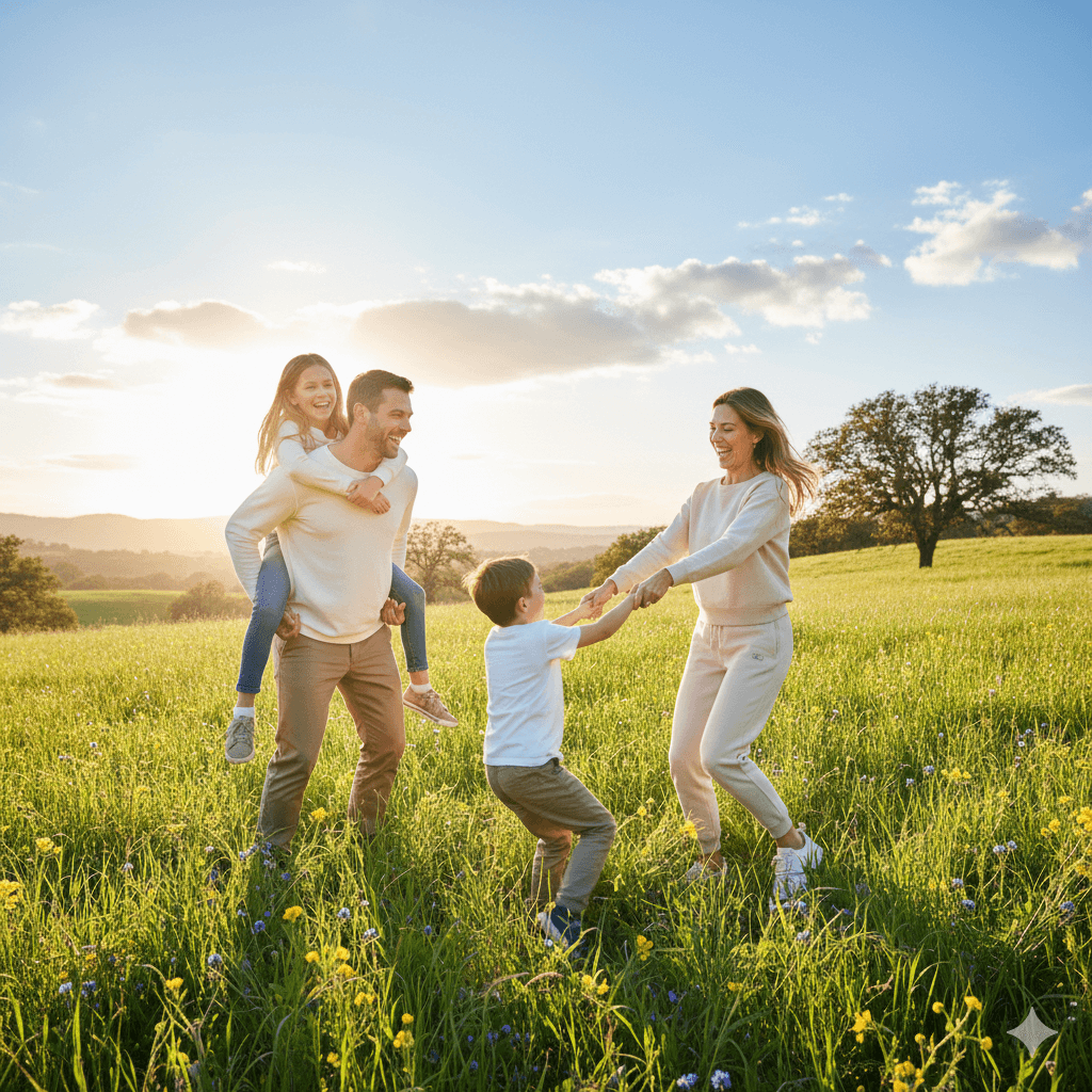 Happy healthy seniors enjoying an active lifestyle together